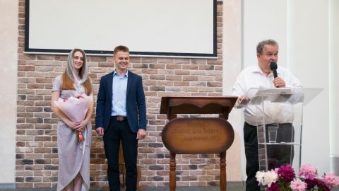 Оглашение Михаила Пархоменко и Елены Крушной