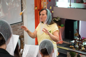 Ольга Борисик, регент хора (30.09.2018)