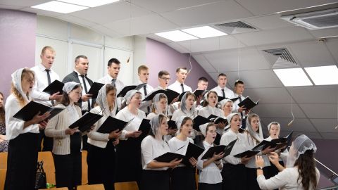 Участие хора ц. ХВЕ г. Могилёва