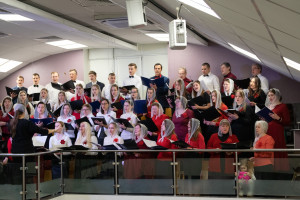 Участие сводного хора