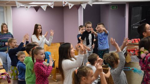 Зимний детский лагерь, январь 2023