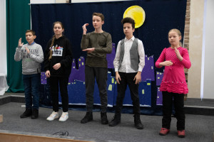 Рождественская постановка для детей с нарушением слуха